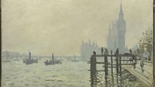 Claude-Oscar Monet, The Thames below Westminster, about 1871