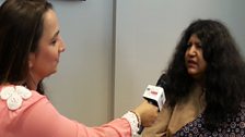 Saima with Abida Parveen