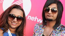 Saima Ajram with Bilal Saeed