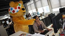 Pudsey guest edits CBeebies Magazine