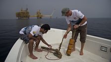 Ali Abdulrahman Ahmed and Steffen Bach of Maersk Oil