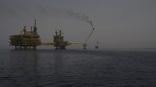 Oil Platform at Al Shaheen Oil Fields