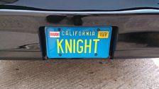 KITT's License Plate