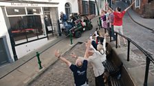 91ȱ Radio Lincolnshire staff in Lipdub Lincoln