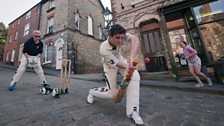 Cricketers play their part in Lipdub Lincoln