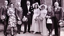 Lilian Archer marries Ralph Bellamy (Sep 1971)