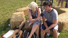 Cornbury 2013 Kat Orman and Seth Lakeman