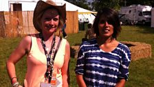 Cornbury 2013 Jo and Tanita Tikaram