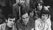 Monty Python team pictured in 1970