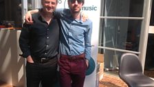 Mark with Rick from Delphic