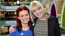 Lindsey Russell and Yvette Fielding