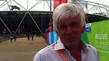 Peter Allen in Olympic Park