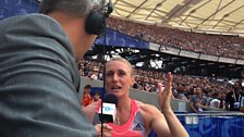 Jonathan Overend with Sally Pearson