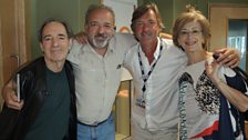 Harry Shearer, John Bowe and Maureen Lipman with Richard Madeley