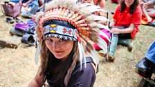 Tribal Headdress WOMAD Festival 2013