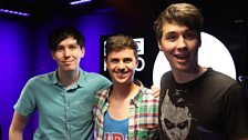 Watsky performs for Dan and Phil