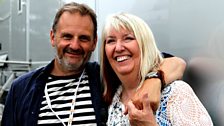 Mark Radcliffe and Maddy Prior