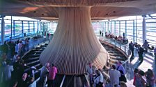 National Assembly for Wales, Cardiff, 2006, Public viewing gallery, © Katsuhisa Kida / FOTOTECA