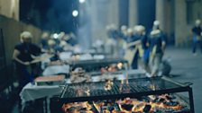 The feast before the Palio