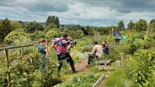 Allotment filming