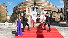 Presenter Katie Derham and Nicola Benedetti launch the 2010 91ȱ Proms at the Royal Albert Hall