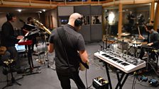 John Newman in session at Maida Vale