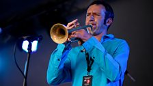 Imperial Tiger Orchestra perform on the Radio 3 stage at Womad 2013