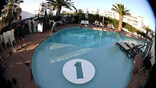 Pete Tong and the Radio 1 pool at Ushuaia