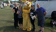 Lynn with Pudsey