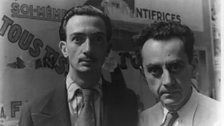 Man Ray and Salvador Dali in Paris, 1934