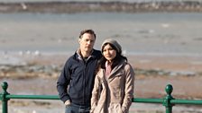 David Morrisey as Adrian, and Gemma Chan as Kathy, in ý One's True Love