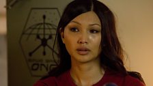 Gemma Chan as Mia Bennett in Doctor Who, 2009