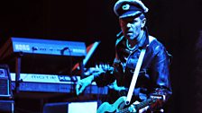 Paul Simonon performing at Glastonbury, 2010