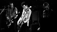 The Clash performing in Oslo, 1980