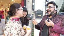 Bobby chats to two of his biggest fans - Laila and her mum