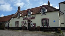 The Hill House pub in Happisburgh, North Norfolk