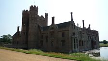 Oxburgh Hall, which was a filming location for two different Sherlock Holmes productions in 1968