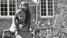 Peter Lanyon with his daughter Anne-Marie, by Ida Kar, 1961