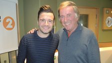 Shane Filan and Terry Wogan