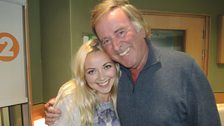 Charlotte Church and Terry Wogan