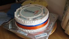 Clue five was with this cake at Centre 81 in Great Yarmouth