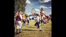 Dancing at CarFest