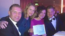 The JVS Show winning Silver for Best Speech Programme at the Sony Radio Academy Awards