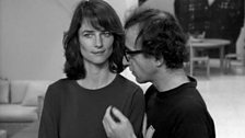 Woody Allen and Charlotte Rampling