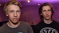 Drenge in session for Zane Lowe