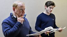 Adrian Scarborough as Fat Man and Iwan Rheon as The Boy