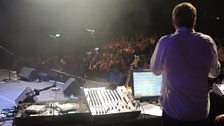 Simon's view from the stage