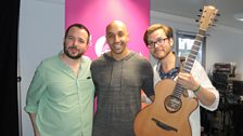 Abandoman join Tommy in the studio