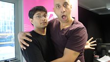 Comedian Sid Singh pops in for a laugh