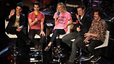 Jo Whiley with Stereophonics at the 鶹ҳ Radio Theatre